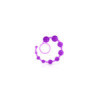 Chapelet anal souple violet 